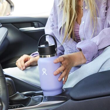 Термос-пляшка Hydro Flask 946 мл з трубочкою, вакуумна ізоляція TempShield, нержавіюча сталь, герметична, BPA-free, індиго