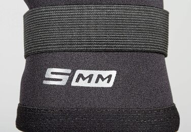 Рукавички для дайвінгу NeoSport Preiu Neopren 5 пальців, чорні (L)