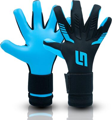 Воротарські рукавички GRIPMODE Aqua Hybrid 2.0 для футболу з покриттям Griptec, для будь-якої погоди, чоловічі, дитячі, юнацькі, розміри 7-11