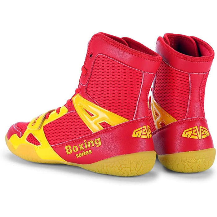 Чоловічі боксерські туфлі для боротьби, фітнесу та тренувань, розмір 42 EU, червоні