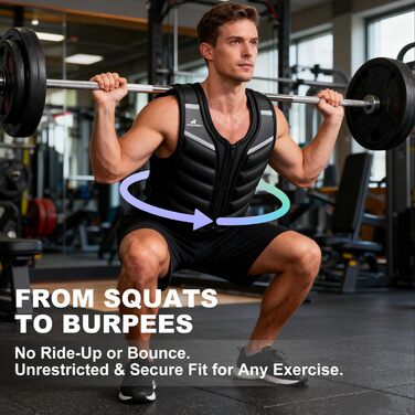 Вага для тренувань (важистість) 4.5/6.8/9.1 кг - жіноча/чоловіча, преміум якість, з світловідбиваючими смугами та кишенею на руку для силових тренувань, схуднення, тренувань вдома/в залі