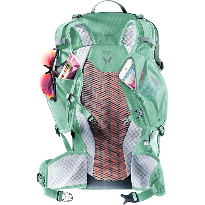 Жіночий рюкзак Deuter Speed Lite 23 SL, 23 л, легкий, для туризму, бірюзово-зелений