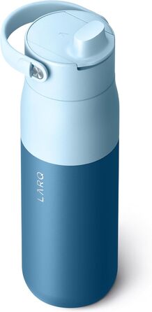 Термос LARQ Swig Top 1 л – ізольована пляшка з нержавіючої сталі з широкою шийкою, зберігає воду холодною, BPA-free, багаторазова пляшка для спорту та подорожей