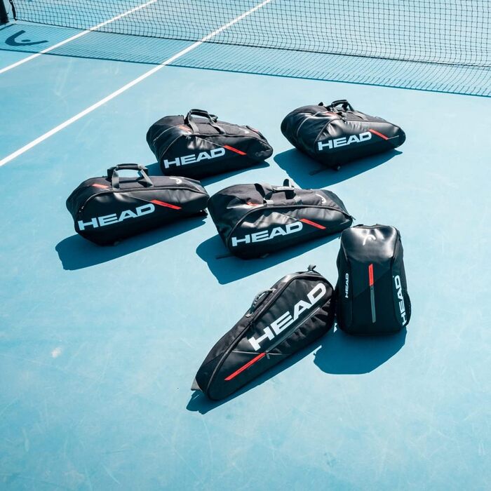 Тенісна сумка HEAD Tour Team 12R для 12 ракеток, спортивна
