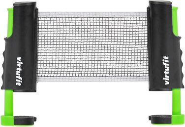 VirtuFit Набір для настільного тенісу з регульованим столом, ракетками та 3 м'ячами