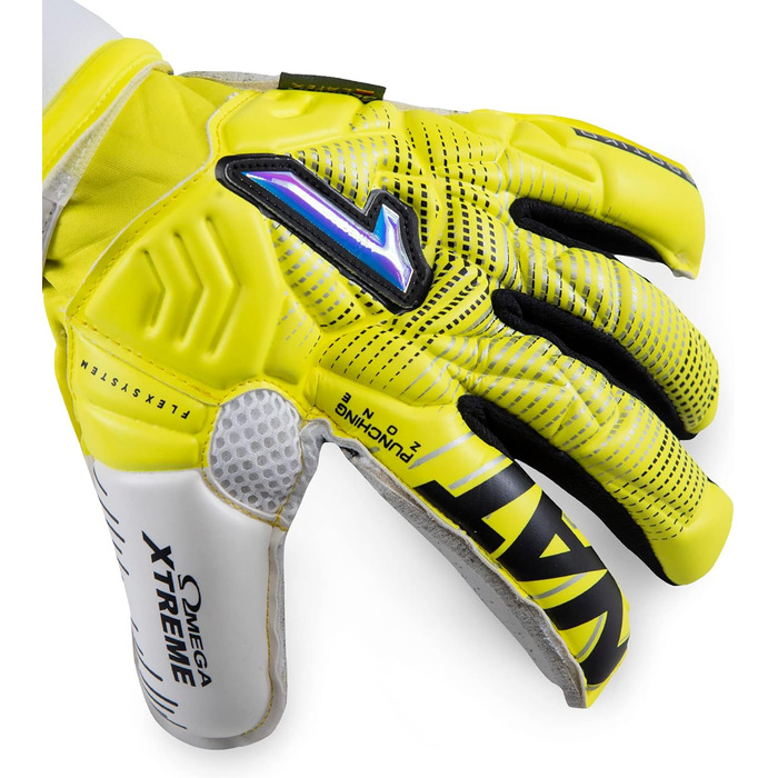 Воротарські рукавички Rinat Egotiko Stellar Alpha, розмір 44, жовті