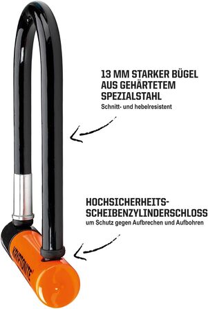 Замок велосипедний Kryptonite Evolution Mini-7, рівень захисту 7/10, сталевий, з кабелем, 3 ключі (1 з LED), 8.3 x 15.3 см