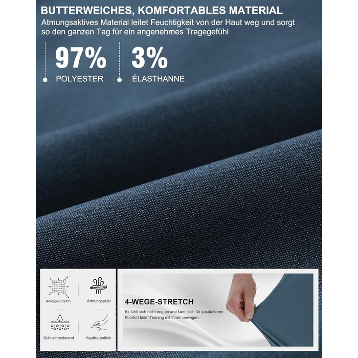 Шорти спортивні чоловічі дихаючі для бігу та фітнесу, Dry Fit, для тренажерного залу, шорти для джогінгу, функціональні шорти з кишенями на блискавці, чорний/темно-сірий, розмір L, 2 шт. в упаковці