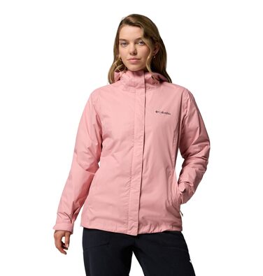 Жіноча водонепроникна куртка-дощовик Columbia Arcadia™ II, колір Eraser Pink, розмір S