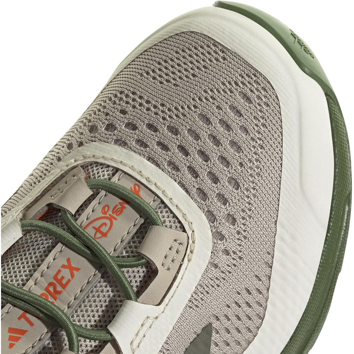 Кросівки для трейлраннінгу adidas Terrex Disney Agravic Flow, Unisex, 34 EU, Wonder Beige Olive Strata Orange
