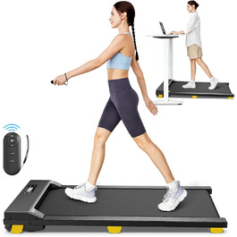 Бігова доріжка Walking Pad з шеститочковою амортизацією, тиха для дому та офісу, 2,5 кінських сили