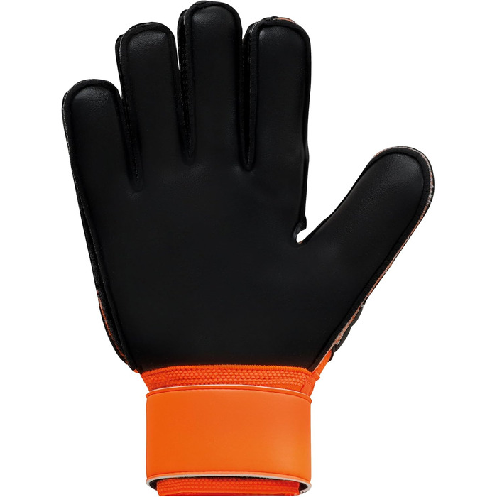 Воротарські рукавички Uhlsport Soft Resist+ Flex Frame для юніорів, унісекс, розмір 6, флуо-оранжеві/чорні/білі