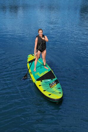 SUP дошка Bestway Hydro-Force Freesoul Tech 340x89x15 см, комплект для турингу