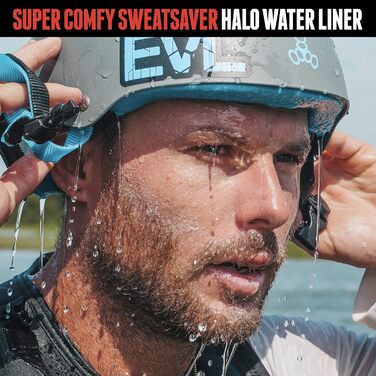 Шолом Triple Eight Sweatsaver Halo для вейкбордингу та водних лиж, чоловічий, водний, захисний