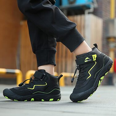 Дитячі спортивні кросівки для трекінгу та вуличної бігу, чорні (32 EU)