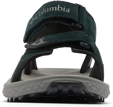 Columbia Konos Hiker 2-Strap: Чоловічі трекінгові сандалі, 48 EU, Black Titanium II