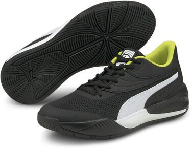 Кросівки баскетбольні PUMA Unisex Triple Black White 38 EU