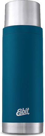 Термос Esbit Sculptor з нержавіючої сталі 1 л Polar Blue, для гарячих та холодних напоїв, без чохла