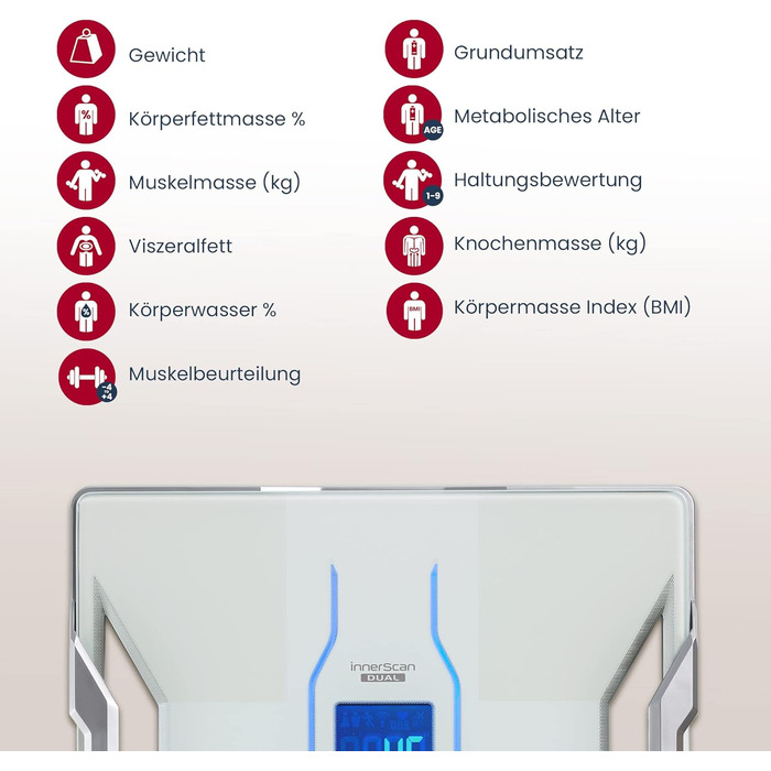 Ваги-аналізер Tanita RD-953 Bluetooth 4.0, медична технологія, білі
