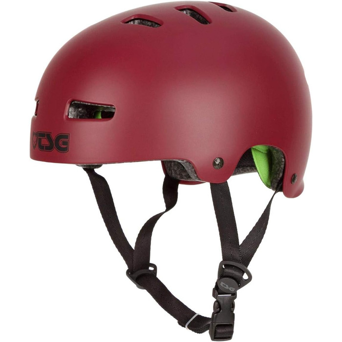 Шолом для BMX/Дьорт TSG Evolution, сатиновий бордовий, S/M