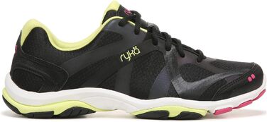 Жіноче тренувальне взуття Ryka Influence, чорно-зелено-рожеве (36.5 EU)