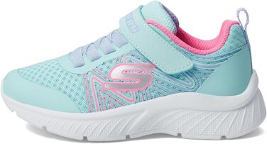 Кросівки Skechers Microspec Bold Delight для дівчаток (31 EU, Аква Роза)