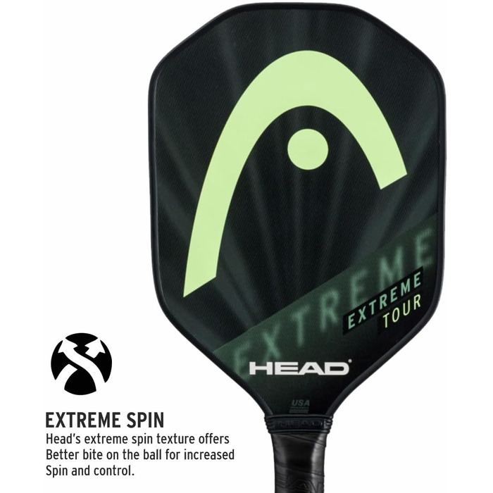 Ракетка для піклболу Head Extreme Tour, чорна/зелена