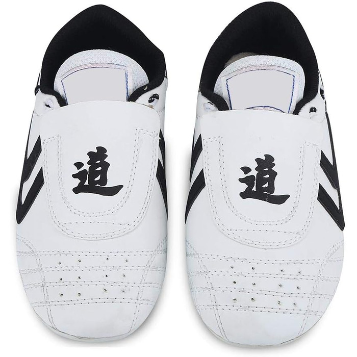 Взуття для Таеквондо Keenso: дихаючі шкіряні кросівки з гуми для бойових мистецтв, легкі, розмір 31 EU