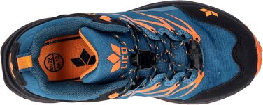 Дитячі трекінгові черевики Lico Sheffield для хлопчиків та дівчаток, 25 EU, Petrol/Schwarz/Orange