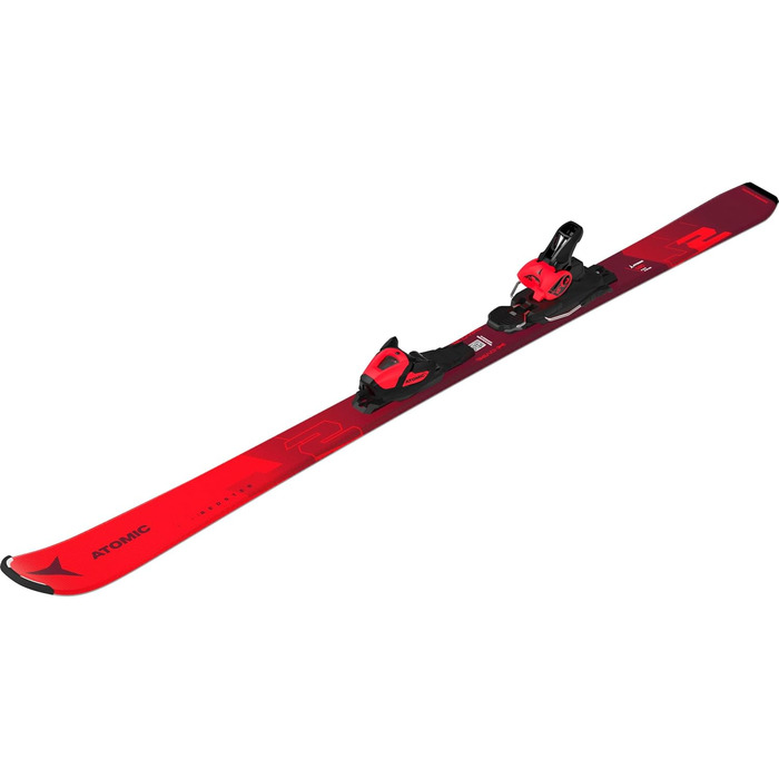 Гірські лижі ATOMIC REDSTER J2 130-150 см для дітей з кріпленнями L 6 GW 23/24, червоні
