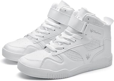 Чоловічі бігові кросівки хай-топ, трекінгові черевики, фітнес-кросівки, білі, 44 EU