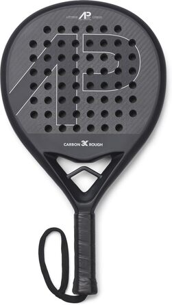 Плече для падел-тенісу Expert: 100% карбон, напівм'який, довговічний, для гри в приміщенні та на вулиці (чорний)