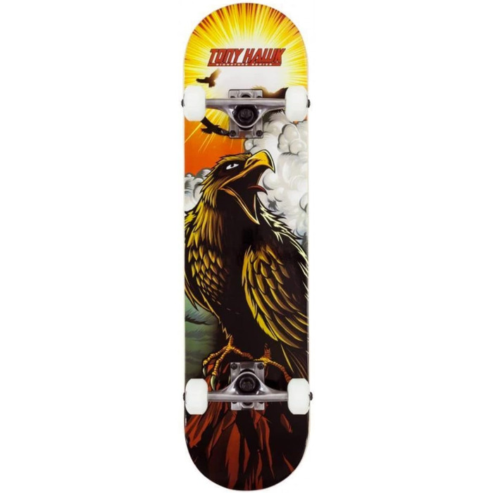 Скейтборд Tony Hawk SS 180 для дорослих, 7,75'', різнокольоровий, унісекс, повністю зібраний