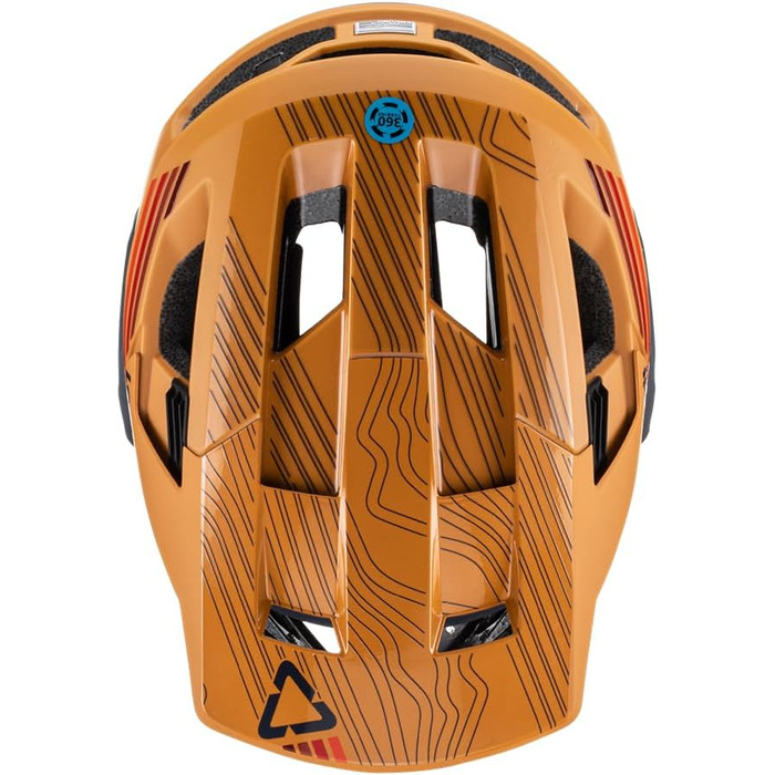 Велошолом Leatt Enduro 4.0 V23 для дорослих, унісекс, велюр, розмір S
