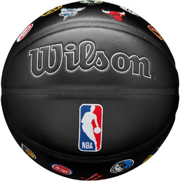 М'яч для баскетболу Wilson NBA All Team Premiere, офіційний, для зали та вулиці