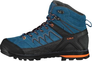 Чоловічі трекінгові черевики CMP Moon Mid Trekking Shoe WP, Deep Lake Antracite, 39 EU