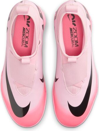 Дитячі футбольні кросівки Nike Zoom Superfly 9 Academy TF для штучного покриття, білі, сині, рожеві (38 EU)