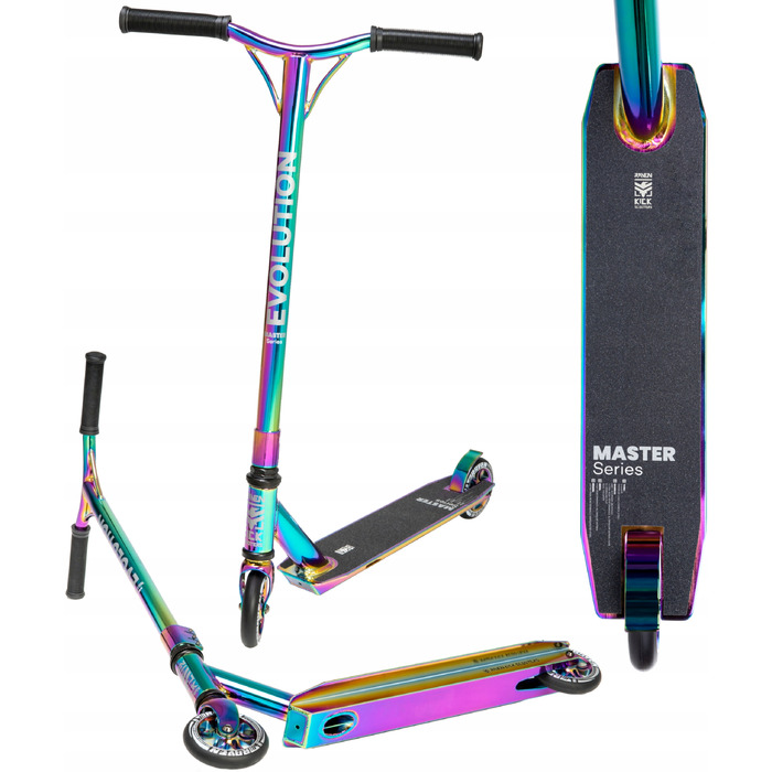 Трюковий самокат Raven Evolution Master Neo Chrome 110 мм