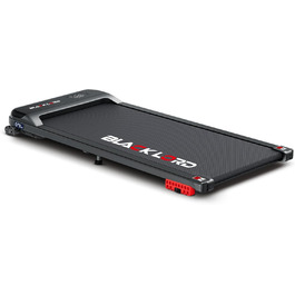 Складаний біговий килимок BLACK LORD MS2, 2-в-1 для дому та офісу, нахил, 3.2HP, до 140 кг, чорний