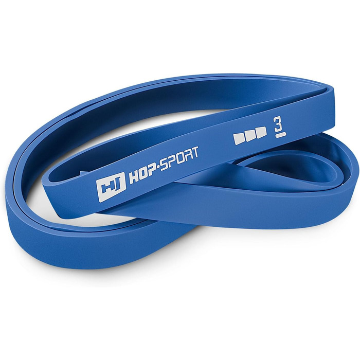 Набір еластичних стрічок Hop-Sport 2-29 кг, для силових тренувань та фітнесу, з дверним кріпленням