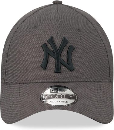 Кепка New Era Diamond Era 9Forty Adjustable Cap NY Yankees сіра, універсальний розмір