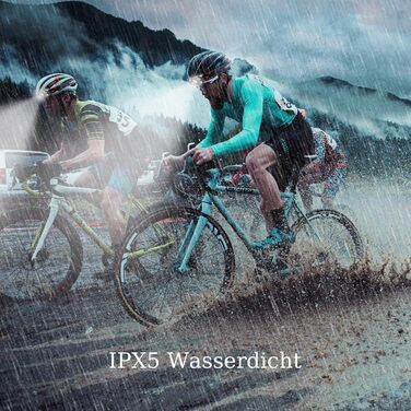 LED налобний ліхтар з перезарядкою, 2000 люмен, сенсор, 10 режимів, для кемпінгу, риболовлі, бігу, велосипеда, надзвичайних ситуацій