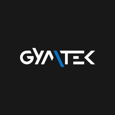 Фітнес-мат для йоги Gymtek 180x61 см, NBR 1,5 см, чорний, з ременями для перенесення, для пілатесу, аеробіки та гімнастики