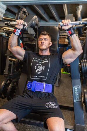 Scorpion Power Lifting – шкіряний пояс для пауерліфтингу, стандартний змагальний пояс для важкої атлетики