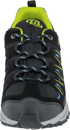 Черевики для хайкінгу Brütting для жінок, 43 EU, чорний, блакитний, лимонний