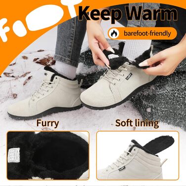 Водонепроникні черевики-сліпони для ходьби Barfuß: широкі, теплі, з нульовим дропом, для фітнесу, чоловічі та жіночі, осінньо-зимові, підошва не слизька (42 EU, Хакі)