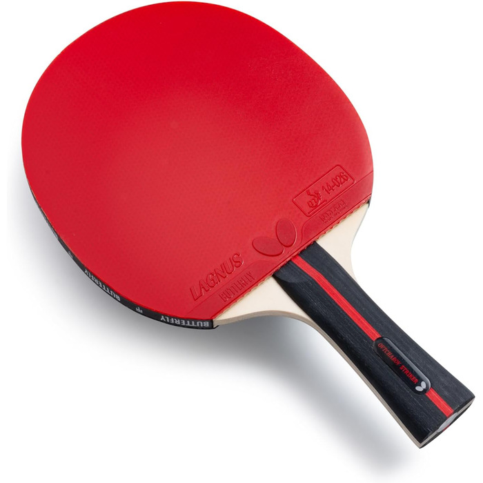 Професійна ракетка для настільного тенісу Butterfly Ovtcharov, ITTF, для змагань, з липкими накладками для максимального обертання
