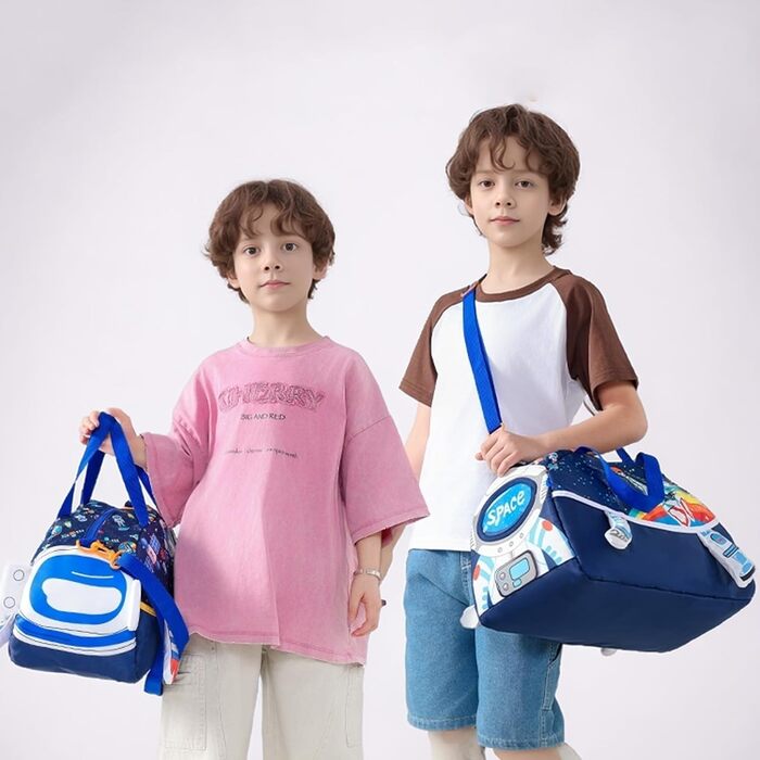 Дитяча спортивна сумка для плавання та футболу, водонепроникна дорожня сумка-даффл для хлопчиків та дівчаток, для фітнесу та школи