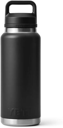 Термос-пляшка YETI Rambler 760 мл з кришкою Chug, чорна