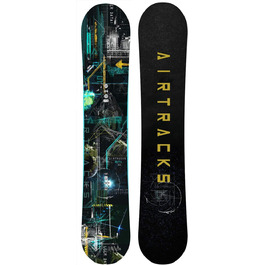 Сноуборд Airtracks для чоловіків Freestyle/Freeride Wide Flat Rocker 160 см
